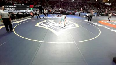 II-138 lbs Cons. Round 2 - John Parisi, Nanuet vs Dylan Brace, Owego Free Academy