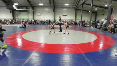 65 lbs Rr Rnd 3 - Blake Cowan, Guerrilla Wrestling Academy vs Luke Rykowski, Morris Fitness Orange