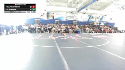 144 lbs Champ. Round 1 - Billy Gadwood, Mill Valley vs Otto Reese, Free State