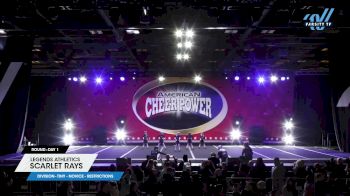 Legends Athletics - Scarlet Rays [2024 L1 Tiny - Novice - Restrictions Day 1] 2024 Cheer Power Grand Nationals