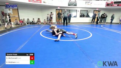 73-76 lbs Quarterfinal - Matthew Colbert, Tiger Trained Wrestling vs Heston Fugate, Lincoln Christian