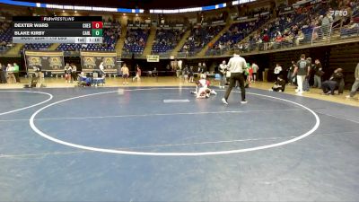 115 lbs Consy 6 - Dexter Ward, Chestnut Ridge vs Blake Kirby, Carlisle