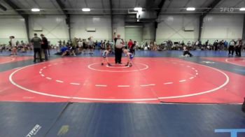 45 lbs Semifinal - Levi Catlett Jr, Backyard Bullies Wrestling Club vs Grant Gillhouse, Storm Wrestling Center White