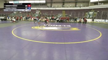 117 lbs 3rd Place Match - Dianna Pineda, Alfred State vs Addisyn Herdic, Norwich