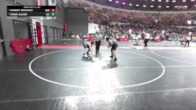210 lbs Semifinal - Robert Mediano, Manitowoc Ships Wrestling vs Owen Sauer, Lakeland Wrestling Club