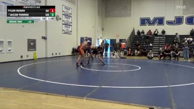 157 lbs Cons. Round 2 - Tyler Rosen, Skyline College vs Jacob Torres, College Of Redwoods