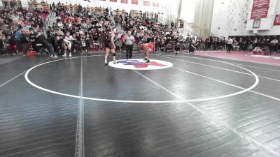 138 lbs Quarterfinal - Josiah Carney, Milford vs Alec DiCicco, Woburn