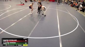 135 lbs Quarterfinals (8 Team) - Hunter McFarland, NRHEG vs Clayton Johnson, Waconia
