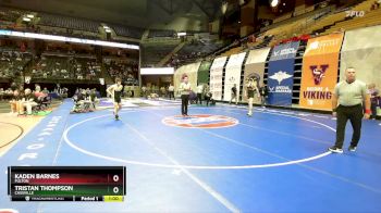 157 Class 2 lbs Cons. Round 2 - Kaden Barnes, Fulton vs Tristan Thompson, Cassville