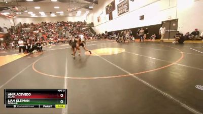 132 lbs Cons. Round 2 - Amir Acevedo, Zillah vs Liam Kleiman, Richland