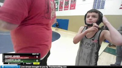 70 lbs Semifinal - Logan Crawford, Deer Park Ironman Wrestling Club vs Ezra Denny, Inland Northwest Wrestling Training Center