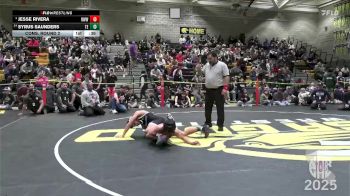 122 lbs Cons. Round 2 - Syrus Saunders, The Empire vs Jesse Rivera, Red Wave Wrestling