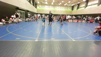 71 lbs Semifinal - Carter Prescott, Woodland Wrestling vs Carter Bange, Backyard Bullies Wrestling Club