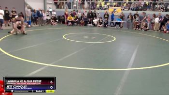 138 lbs Champ. Round 2 - Jett Connolly, Interior Grappling Academy vs Lanakila Ke Aloha Messer, Dillingham Wolverine Wrestling Club