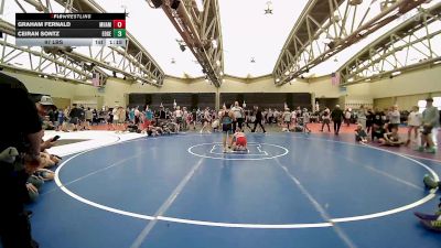 97 lbs Final - Graham Fernald, Maine Hammahs MS vs Ceiran Sontz, Edge Wrestling