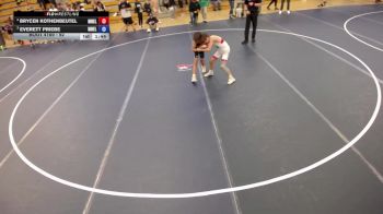 92 lbs 1st Place Match - Brycen Kothenbeutel, MN Elite vs Everett Priebe, MN Elite