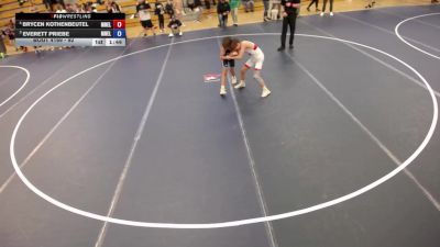 92 lbs 1st Place Match - Brycen Kothenbeutel, MN Elite vs Everett Priebe, MN Elite
