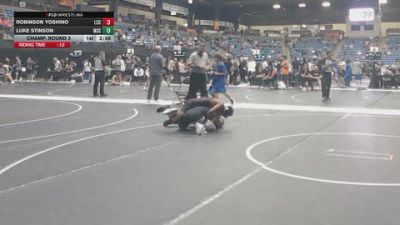 133 lbs Champ. Round 3 - Robinson Yoshino, Labette Community College vs Luke Stinson, Murray State