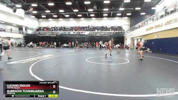 157 lbs Champ. Round 2 - Luciano Esoldo, Victor Valley vs Gurracha Tuvshinjargal, Cerritos