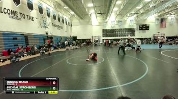 106 lbs Semis (4 Team) - Hudson Baker, Rawlins vs Micheal Stromberg, Rock Springs