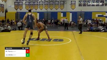 145 lbs Consi Of 8 #1 - Mikeal Fierro, West Port vs Quinn White, North Port Wrestling Club