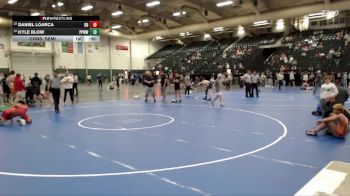 106 lbs Cons. Semi - Daniel Loarca, BV Bison vs Kyle Blow, Pikes Peak Warriors Wrestling