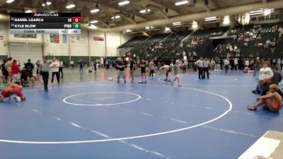 106 lbs Cons. Semi - Daniel Loarca, BV Bison vs Kyle Blow, Pikes Peak Warriors Wrestling