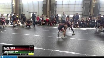 88 lbs Round 2 - Alex Hernandez, Vougar`s Honors vs Elijah Friend, Warhawks