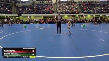 65 lbs Champ. Round 1 - Ryder Lang, Hudson Pirate Elite vs Roman Kinsella, Pursuit Wrestling Minnesota