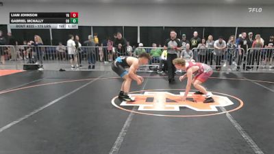 175 lbs Consi Of 16 #1 - Liam Johnson, VA vs Gabriel McNally, OH