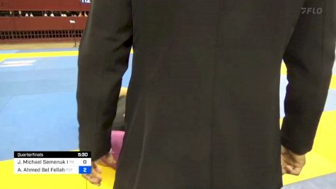 John Michael Semenuk IV vs Adam Ahmed Bel Fellah 2024 Pan IBJJF Jiu-Jitsu No-Gi Championship