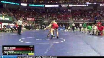 2 lbs Cons. Round 2 - Tegan Carson, Central Decatur vs Lyle Moore, Central Lyon/George-Little Rock