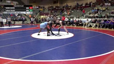 6A 190 lbs Cons. Semi - Eden Davis, Northside vs Laila Tilley, Har-Ber