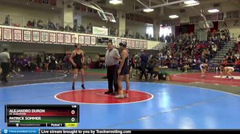 138 lbs Cons. Round 2 - Alejandro Duron, St. Augustine vs Patrick Sommer, Santana