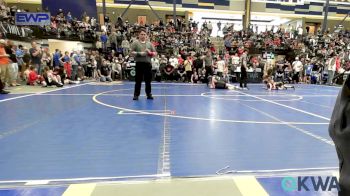 43 lbs Semifinal - Antonio Gonzales, Standfast vs Bodee Coffman, Piedmont