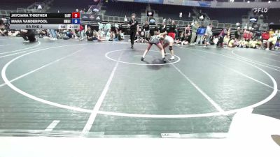 106 lbs Rr Rnd 3 - Jayciana Thigthen, Lady Wildcat WC vs Mara Vanderpool, Nwa1