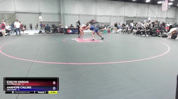 190 lbs Placement Matches (16 Team) - Evelyn Vargas, California Red vs Harmoni Callins, Oklahoma