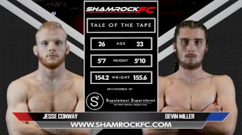 Jesse Conway vs. Devin Miller - Shamrock FC 311 Full Fight Replay