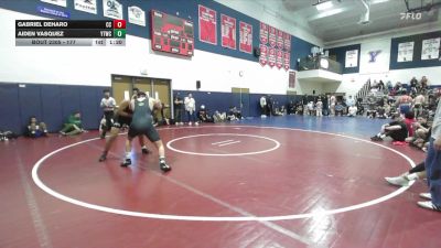 177 lbs Cons. Round 2 - Aiden Vasquez, Yucaipa Thunder Wrestling Club vs Gabriel Deharo, Centennial Corona