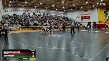 106 lbs 5th Place Match - Bennett Wachter, Elyria vs Sam Adams, Massillon Perry