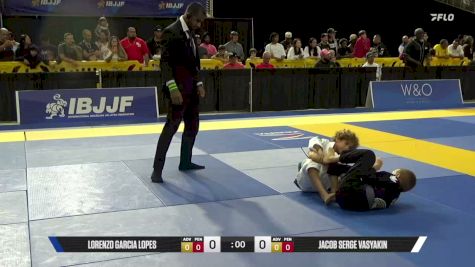 Jacob Serge Vasyakin vs Lorenzo Garcia Lopes 2026 Pan Kids Jiu-Jitsu IBJJF Championship