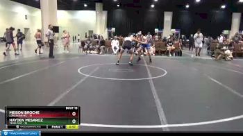 152 lbs Round 4 (8 Team) - Hayden Mesaroz, Team Clay vs Meison Broche, Longhorn WC