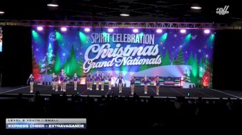 Express Cheer - Extravagance [2025 L2 Youth - Small] 2025 Spirit Celebration Christmas Grand Nationals