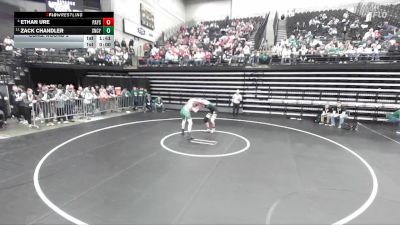 4A 190 lbs Cons. Round 2 - Zack Chandler, Snow Canyon vs Ethan Ure, Payson