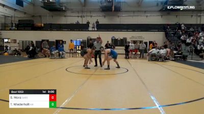 Quarterfinal - Sam Mora, Gardner-Webb vs Tyler Wiederholt, Air Force