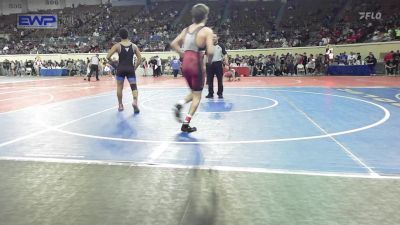 123 lbs Round Of 32 - Luke Borror, Edmond North vs Emory Hufft, Victory Grappling Club