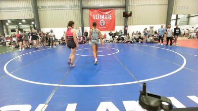 56 kg Rr Rnd 3 - Ella Henckel, Charlies Angels- Pink vs Ahriana Scales, NC United