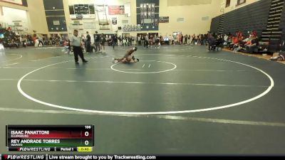 106 lbs Cons. Round 2 - Rey Andrade Torres, Wapato vs Isaac Panattoni, Ellensburg