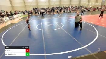 78 lbs Rr Rnd 1 - Preston Hall, Team Sublime vs Michael Longtin, North Country