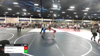 144 lbs Consi Of 16 #2 - Bryce Gonzales, Reverence Grappling vs Christian Garcia, Aces Wr Acd